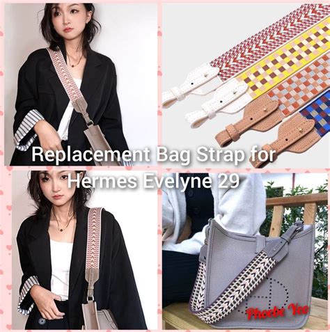 replacement hermes purse straps|hermes evelyne strap replacement.